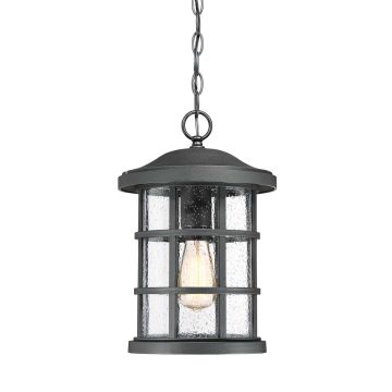Elstead Lighting CRUSADE QZ-CRUSADE8-BLK Suspension lumineuse 1x60W/E27 IP44