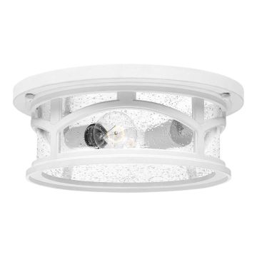 Elstead Lighting MARBLEHEAD QZ-MARBLEHEAD-F-WHT Plafonnier 2x40W/E27 IP44