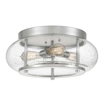 Elstead Lighting QUOIZLE QZ-TRILOGY-FM-BN Plafonnier 3x60W/E27
