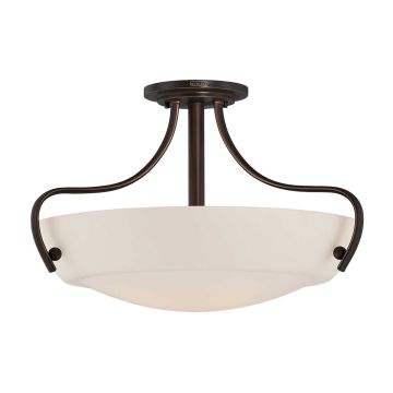 Feiss CHANTILLY QZ-CHANTILLY-SF3 Lampe de plafond 3x60W/E27
