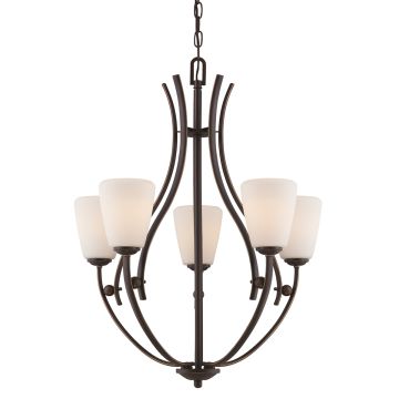 Feiss CHANTILLY QZ-CHANTILLY5 Lustre 5x60W/E27