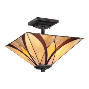 Quoizel ASHEVILLE QZ-ASHEVILLE-SF Lampe de plafond 2x60W/E27