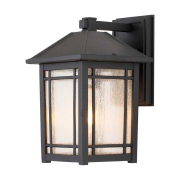 Quoizel Cedar Point QZ-CEDAR-POINT-M-BK Applique murale 1x60W/E27 IP44