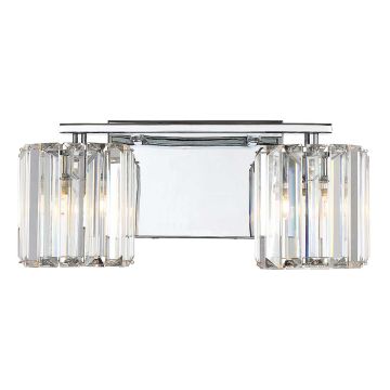 Quoizel Divine QZ-DIVINE2-PC-BATH Applique murale 2x3.5W/G9 IP44