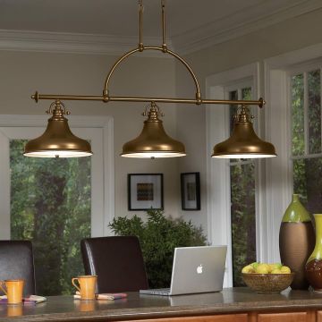 Quoizel EMERY QZ-EMERY3P-WS Suspension lumineuse 3x60W/E27