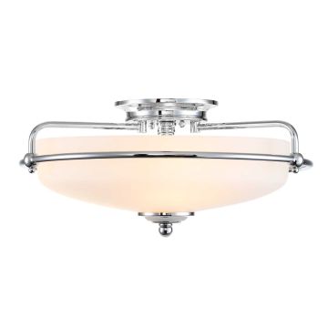 Quoizel Griffin QZ-GRIFFIN-F-PC Plafonnier 3x60W/E27