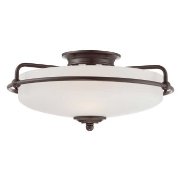 Quoizel Griffin QZ-GRIFFIN-F-PN Plafonnier 3x60W/E27