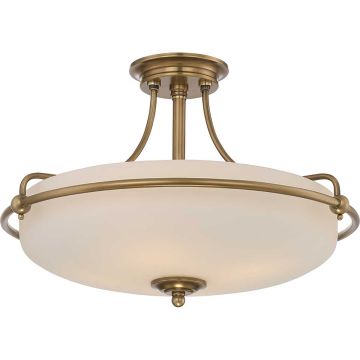Quoizel GRIFFIN QZ-GRIFFIN-SFM-WS Lampe de plafond 4x60W/E27