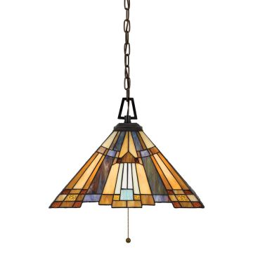 Quoizel INGLENOOK QZ-INGLENOOK-P-A Suspension lumineuse 3x60W/E27