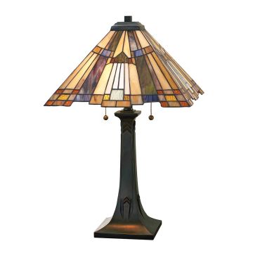 Quoizel INGLENOOK QZ-INGLENOOK-TL Lampe de table 2x60W/E27