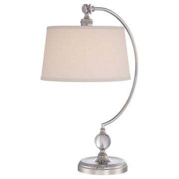 Quoizel JENKINS QZ-JENKINS-TL-PN Lampe de table 1x60W/E27
