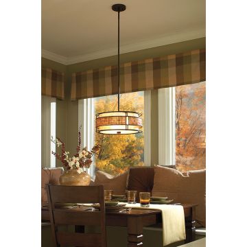 Quoizel LAGUNA QZ-LAGUNA-P Suspension lumineuse 4x60W/E27