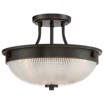 Quoizel MANTLE QZ-MANTLE-SF-PN Lampe de plafond 2x60W/E27