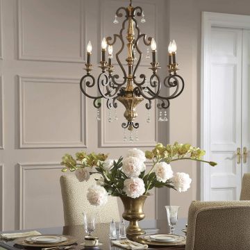 Quoizel MARQUETTE QZ-MARQUETTE6-A Lustre 6x60W/E14