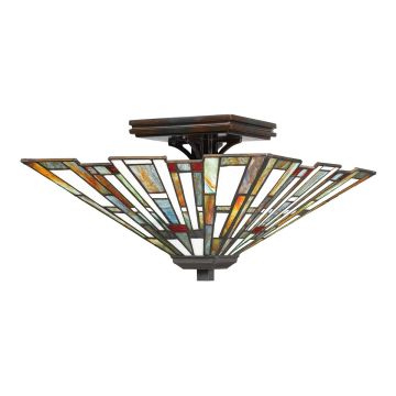 Quoizel Maybeck QZ-MAYBECK-F Plafonnier 2x60W/E27