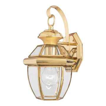 Quoizel NEWBURY QZ-NEWBURY2-S-PB Applique murale 1x150W/E27 IP44