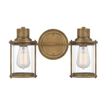 Quoizel Riggs QZ-RIGGS2-BATH-WS Applique murale 2x40W/E27 IP44