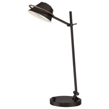 Quoizel SPENCER QZ-SPENCER-TL-WT Lampe de bureau 1x7W/LED