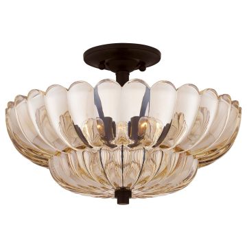 Quoizel Whitecap QZ-WHITECAP-SF-M Lampe de plafond 4x40W/E14 IP20