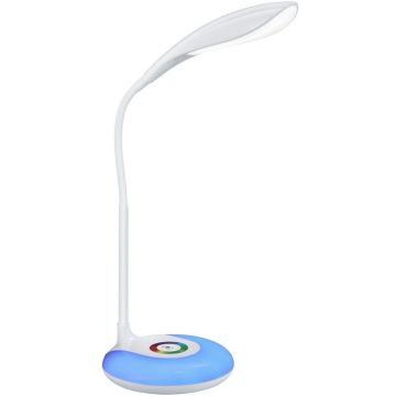Trio KRAIT R52781201 Lampe de bureau 2x5w/led 3000k+rgb 300lm ip20
