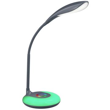 Trio KRAIT R52781242 Lampe de bureau 2x5w/led 3000k+rgb 300lm ip20