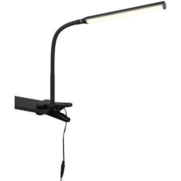 Trio NEVADA R57941132 Lampe de bureau avec pince 1x5w/led 3000+4000+5000k 600lm ip20