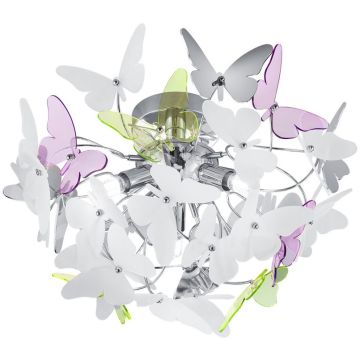 Trio BUTTERFLY R60213017 Lampe de plafond 3x28w/g9 ip20