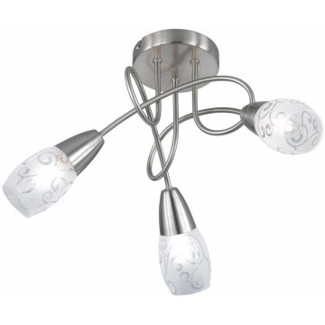Trio COLMAR R60023007 Lampe de plafond 3x28w/e14 ip20