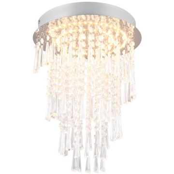 Trio POMP R67341106 Lampe de plafond 1x18w/led 2700-6500k 2400lm ip20