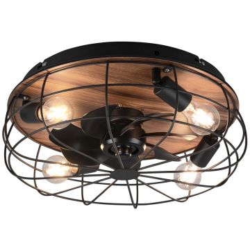 Trio TRONDHEIM R61105032 Ventilateur 4x10w/e27 -