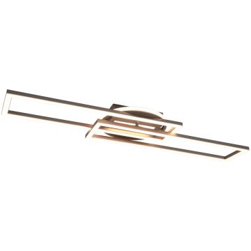 Trio TWISTER R67183107 Lampe de plafond 1x30w/led 2700-6000k 4500lm ip20
