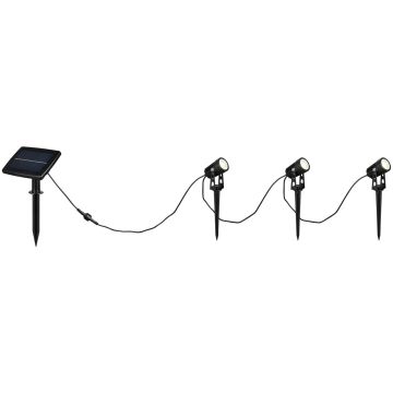 Trio OBIDOS R83256332 Projecteur de jardin 3x0.5w/led 4000k 35lm ip44