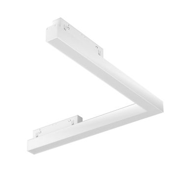 Maytoni Basis Angle TR042-2-24W3K-W Projecteur sur rail 1x24W/LED 3000K 1310lm IP20