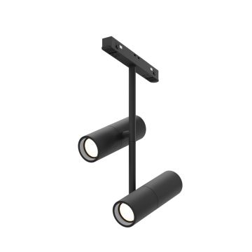 Maytoni Elti Duo TR005-2-2X12W3K-B Projecteur sur rail 1x24W/LED 3000K 1463lm IP20