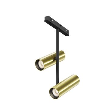 Maytoni Elti Duo TR005-2-2X12W3K-BBS Projecteur sur rail 2x24W/LED 3000K 1517lm IP20