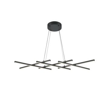 Maytoni Halo MOD244PL-L50BK Suspension lumineuse 1x40W/LED 800lm IP20