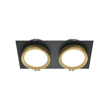 Maytoni Hoop DL086-02-GX53-SQ-BG Spot encastré 2x15W/GX53 IP20