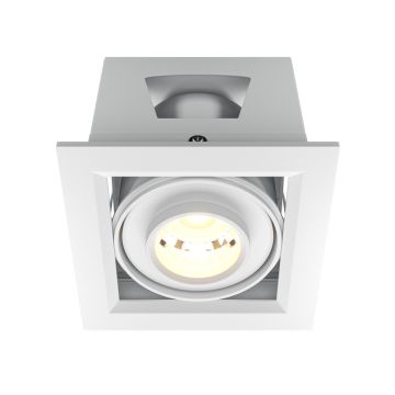 Maytoni Metal Modern DL093-01-10W3K-W Spot encastré 1x10W/LED 3000K 750lm IP20