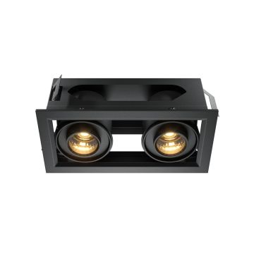 Maytoni Metal Modern DL093-02-10W3K-B Spot encastré 1x20W/LED 3000K 1300lm IP20