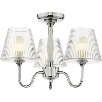 Dar Lighting Rimaz RIM5350 Lampe de plafond 3x5w/G9 IP44