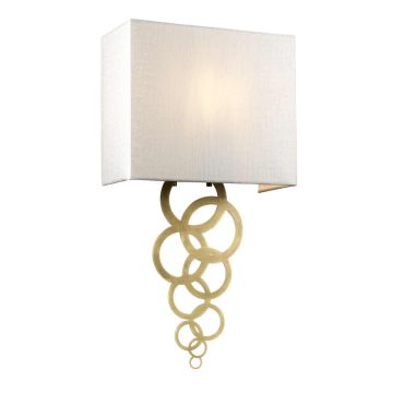 Elstead Lighting Rosa ROSA-MEDIUM-AB Applique murale 1x60W/E27