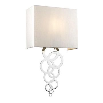 Elstead Lighting Rosa ROSA-MEDIUM-PC Applique murale 1x60W/E27