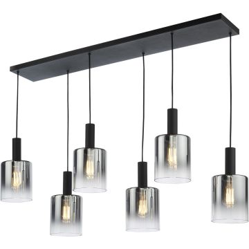 Dar Lighting Savannah SAV0622 Suspension lumineuse 6x40w/e27