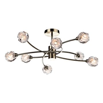 Dar Lighting SEATTLE SEA0875 Lampe de plafond 8x40W/G9 IP20