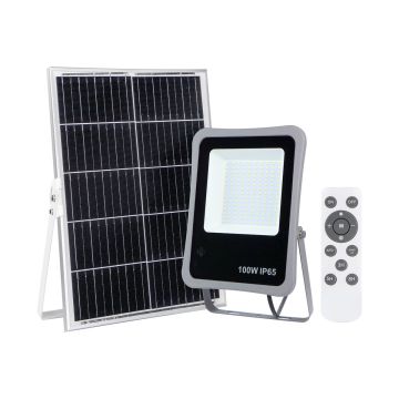 Italux Bares SLR-73142-100W Lampe solaire 1x100W/LED 4000K 977lm IP65
