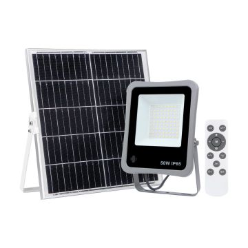 Italux Bares SLR-73142-50W Lampe solaire 1x50W/LED 4000K 463lm IP65