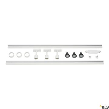 SLV 1F TRACK SET 143191 Projecteur sur rail 3x12.9W/GU10 IP20