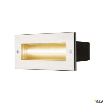 SLV BRICK 233650 Lampe d'escalier encastrée 1x9.5W/LED 3000K 950LM IP65