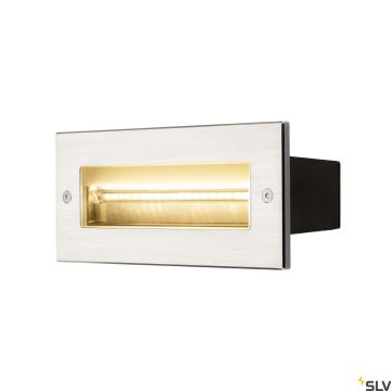 SLV BRICK 233660 Lampe d'escalier encastrée 1x9.5W/LED 3000K 850LM IP65