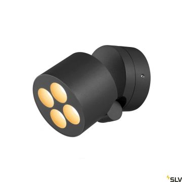 SLV CUBE 1007511 Applique murale 4x15W/LED 2700K|3000K 800lm IP65